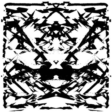 Soyut grunge arkaplanı. yaratıcı monokrom fon. vektör illüstrasyonu