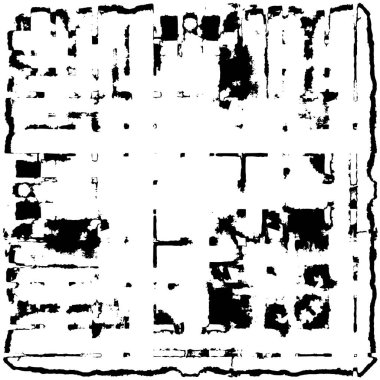 Soyut grunge arkaplanı. yaratıcı monokrom fon. vektör illüstrasyonu