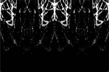 siyah ve beyaz soyut desenli tasarım