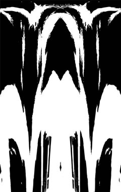 siyah ve beyaz soyut desenli tasarım