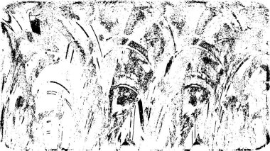 siyah ve beyaz soyut desenli tasarım