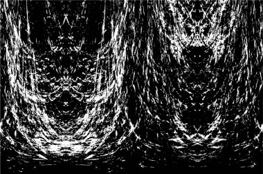 siyah ve beyaz soyut desenli tasarım