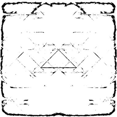 siyah ve beyaz soyut desenli tasarım