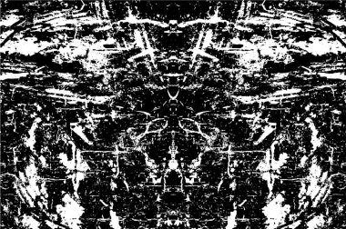 siyah ve beyaz soyut desenli tasarım