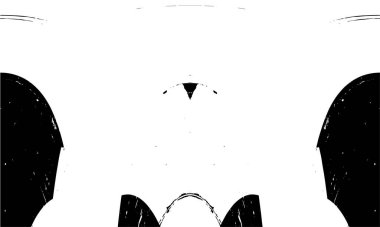 soyut antika desenli retro desenli