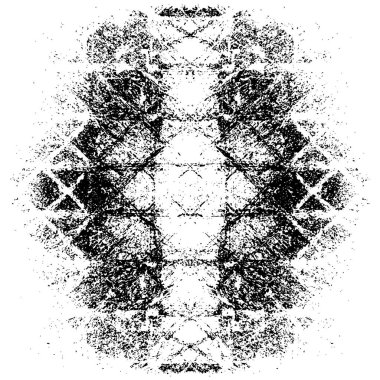 siyah ve beyaz soyut desenli tasarım