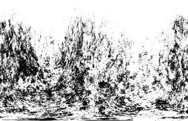 Soyut grunge arkaplanı. yaratıcı monokrom fon. vektör illüstrasyonu