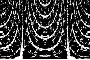 Soyut grunge arkaplanı. yaratıcı monokrom fon. vektör illüstrasyonu