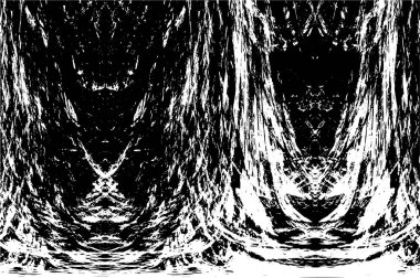 Soyut grunge arkaplanı. yaratıcı monokrom fon. vektör illüstrasyonu