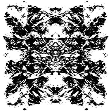 Soyut grunge arkaplanı. yaratıcı monokrom fon. vektör illüstrasyonu