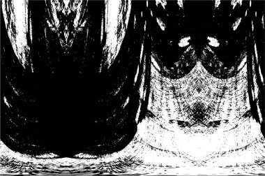 Soyut grunge arkaplanı. yaratıcı monokrom fon. vektör illüstrasyonu