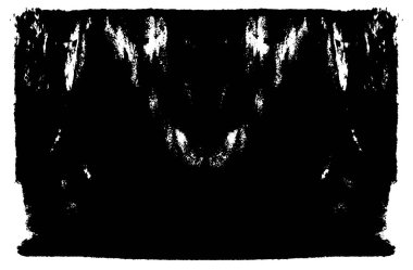 siyah ve beyaz soyut desenli tasarım