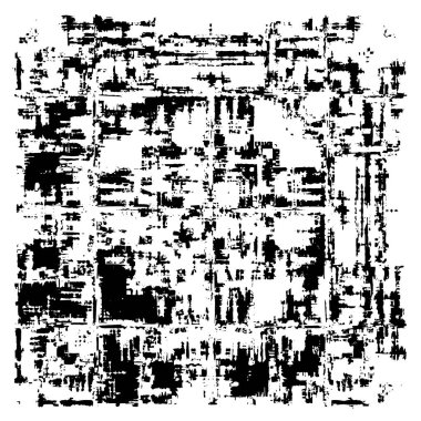 siyah ve beyaz soyut desenli tasarım