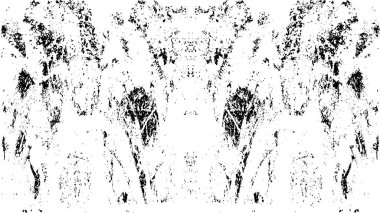 siyah ve beyaz soyut desenli tasarım