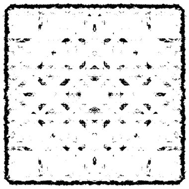 siyah ve beyaz soyut desenli tasarım