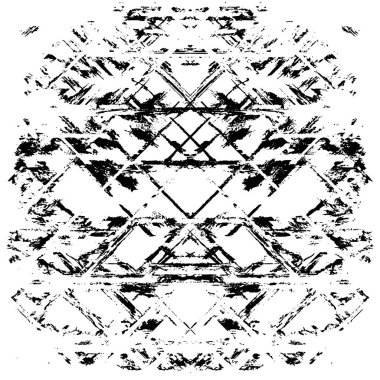 siyah ve beyaz soyut desenli tasarım