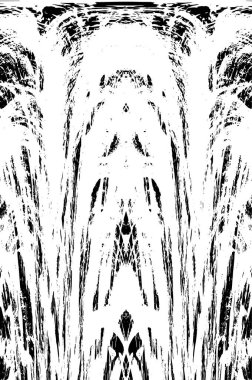 siyah ve beyaz soyut desenli tasarım