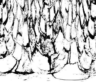 siyah ve beyaz soyut desenli tasarım