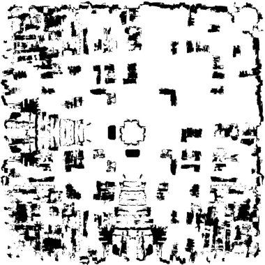 siyah ve beyaz soyut desenli tasarım