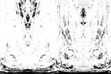 siyah ve beyaz soyut desenli tasarım