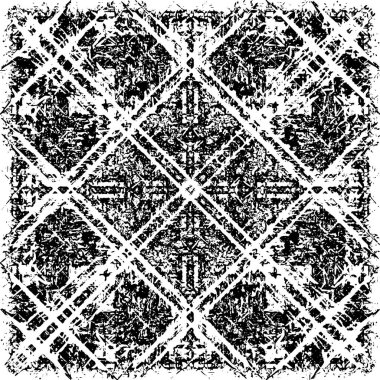 Tasarlanmış grunge dokusu - Vektör arkaplan soyut yüzey tasarımı ve kaba tasarım 