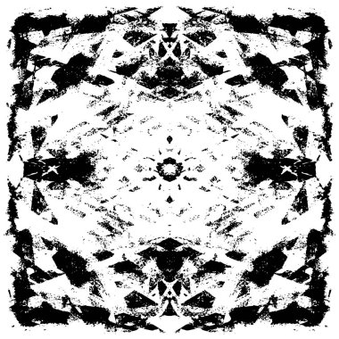 Tasarlanmış grunge dokusu - Vektör arkaplan soyut yüzey tasarımı ve kaba tasarım 