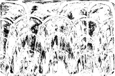 Tasarlanmış grunge dokusu - Vektör arkaplan soyut yüzey tasarımı ve kaba tasarım 