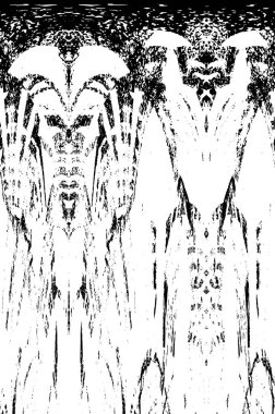 Tasarlanmış grunge dokusu - Vektör arkaplan soyut yüzey tasarımı ve kaba tasarım 