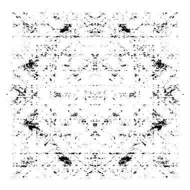 Tasarlanmış grunge dokusu - Vektör arkaplan soyut yüzey tasarımı ve kaba tasarım 