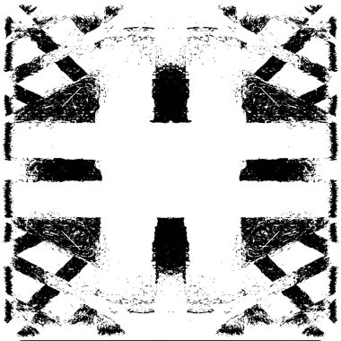 Tasarlanmış grunge dokusu - Vektör arkaplan soyut yüzey tasarımı ve kaba tasarım 