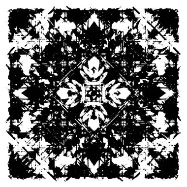 Tasarlanmış grunge dokusu - Vektör arkaplan soyut yüzey tasarımı ve kaba tasarım 