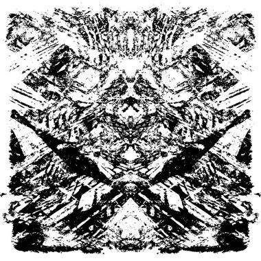 Tasarlanmış grunge dokusu - Vektör arkaplan soyut yüzey tasarımı ve kaba tasarım 