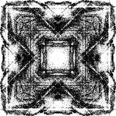 Tasarlanmış grunge dokusu - Vektör arkaplan soyut yüzey tasarımı ve kaba tasarım 