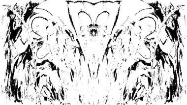 Tasarlanmış grunge dokusu - Vektör arkaplan soyut yüzey tasarımı ve kaba tasarım 