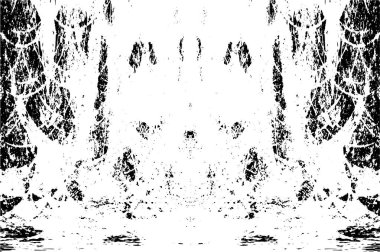 Tasarlanmış grunge dokusu - Vektör arkaplan soyut yüzey tasarımı ve kaba tasarım 