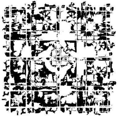 Tasarlanmış grunge dokusu - Vektör arkaplan soyut yüzey tasarımı ve kaba tasarım 