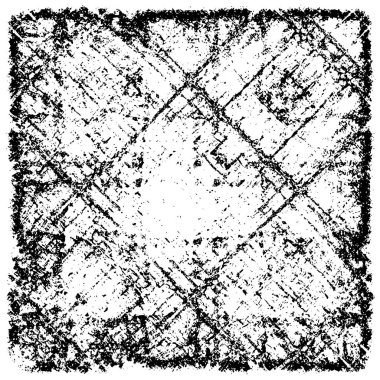 Tasarlanmış grunge dokusu - Vektör arkaplan soyut yüzey tasarımı ve kaba tasarım 