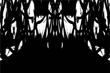 Tasarlanmış grunge dokusu - Vektör arkaplan soyut yüzey tasarımı ve kaba tasarım 