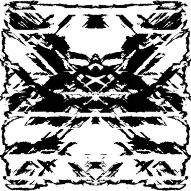 Tasarlanmış grunge dokusu - Vektör arkaplan soyut yüzey tasarımı ve kaba tasarım 