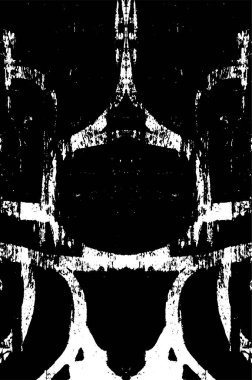 Tasarlanmış grunge dokusu - Vektör arkaplan soyut yüzey tasarımı ve kaba tasarım 