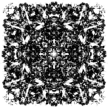 Tasarlanmış grunge dokusu - Vektör arkaplan soyut yüzey tasarımı ve kaba tasarım 