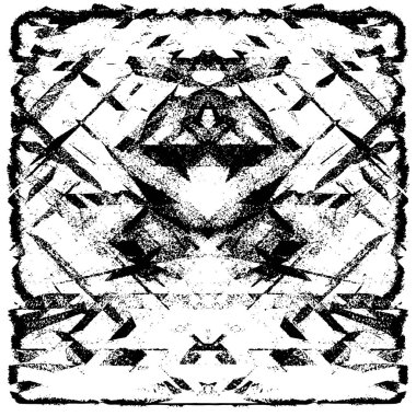 Tasarlanmış grunge dokusu - Vektör arkaplan soyut yüzey tasarımı ve kaba tasarım 