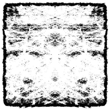 siyah ve beyaz soyut grunge arkaplan monokrom çizimi