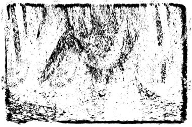 siyah ve beyaz soyut grunge arkaplan monokrom çizimi