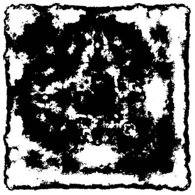 siyah ve beyaz soyut grunge arkaplan monokrom çizimi