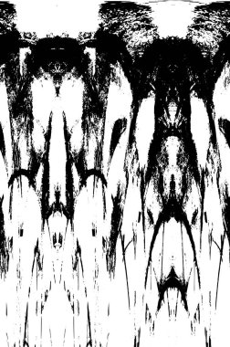 siyah ve beyaz soyut grunge arkaplan monokrom çizimi