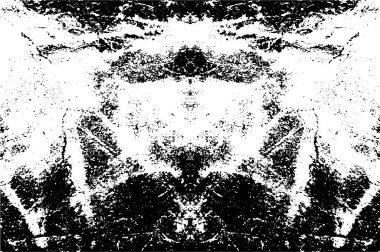 siyah ve beyaz soyut grunge arkaplan monokrom çizimi