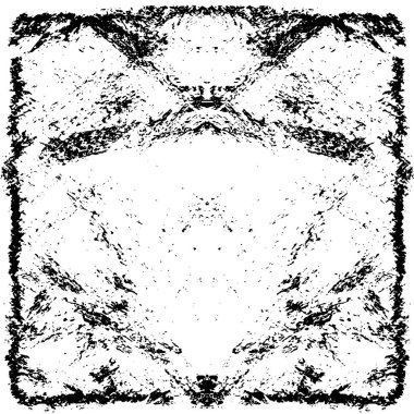 siyah ve beyaz soyut grunge arkaplan monokrom çizimi