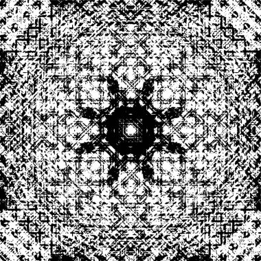 siyah ve beyaz soyut grunge arkaplan monokrom çizimi