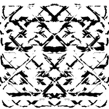 siyah ve beyaz soyut grunge arkaplan monokrom çizimi